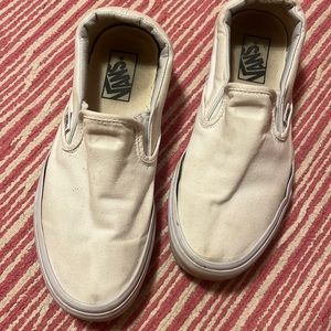 Size 9 white vans
